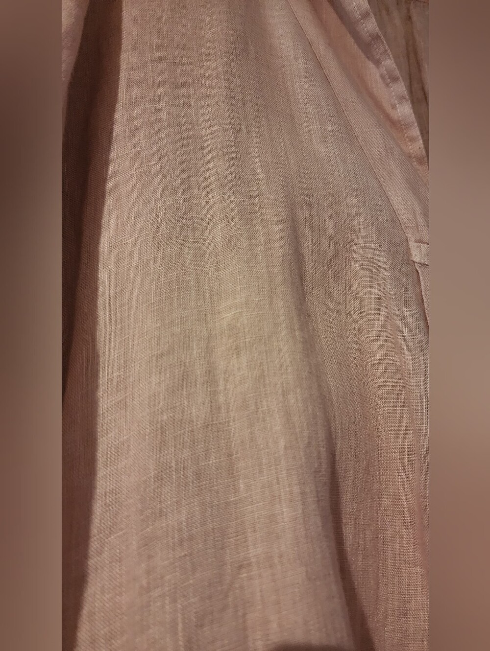 CP Shades Pink Linen Tunic Top - Picture 4 of 10